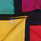 pure silk colorfull luxury scarves