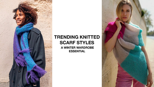 trending knitted scarfs