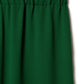 silk trousers in green