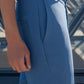Capri silk pants