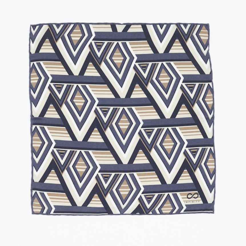 Pocket Square Tribal Art Deco