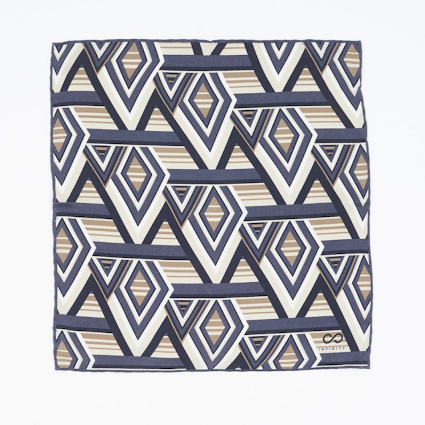 Pocket Square Tribal Art Deco