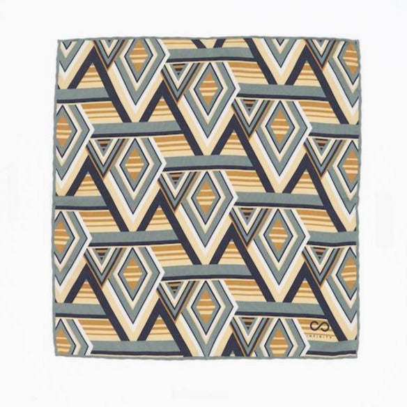 Pocket Square Tribal Art Deco