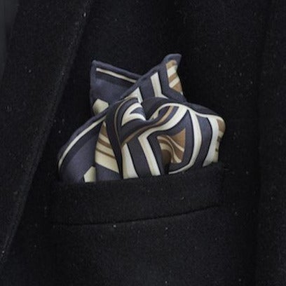 Pocket Square Tribal Art Deco