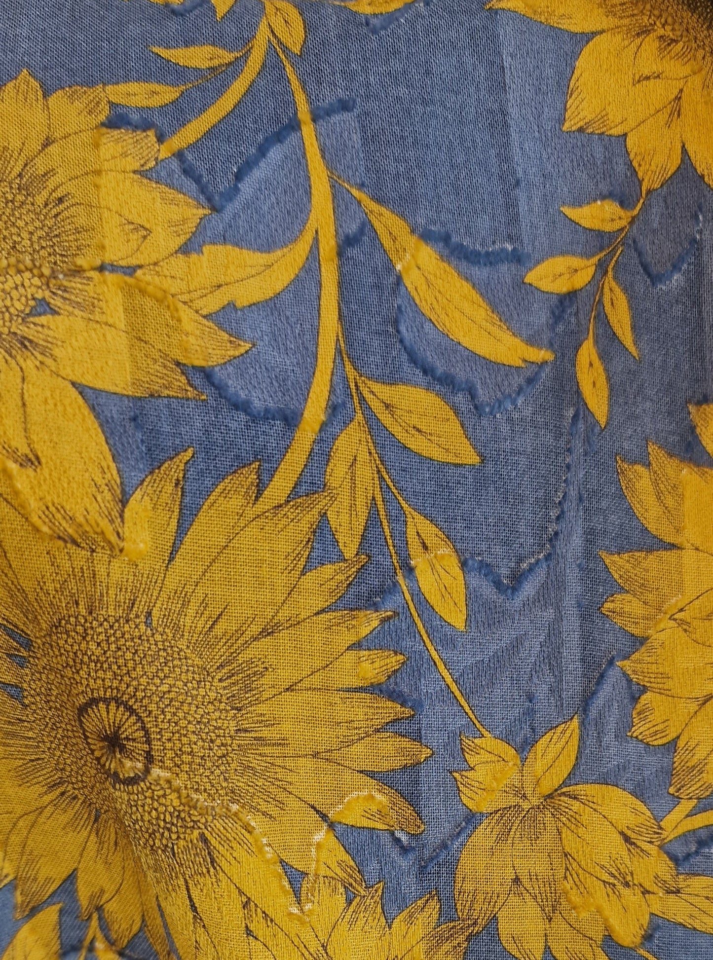 flower print cotton shirt made in Paris