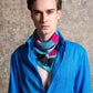 bandana foulard silk cashmere made in France