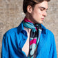 bandana foulard silk cashmere made in France