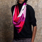 luxury silk foulard made in France