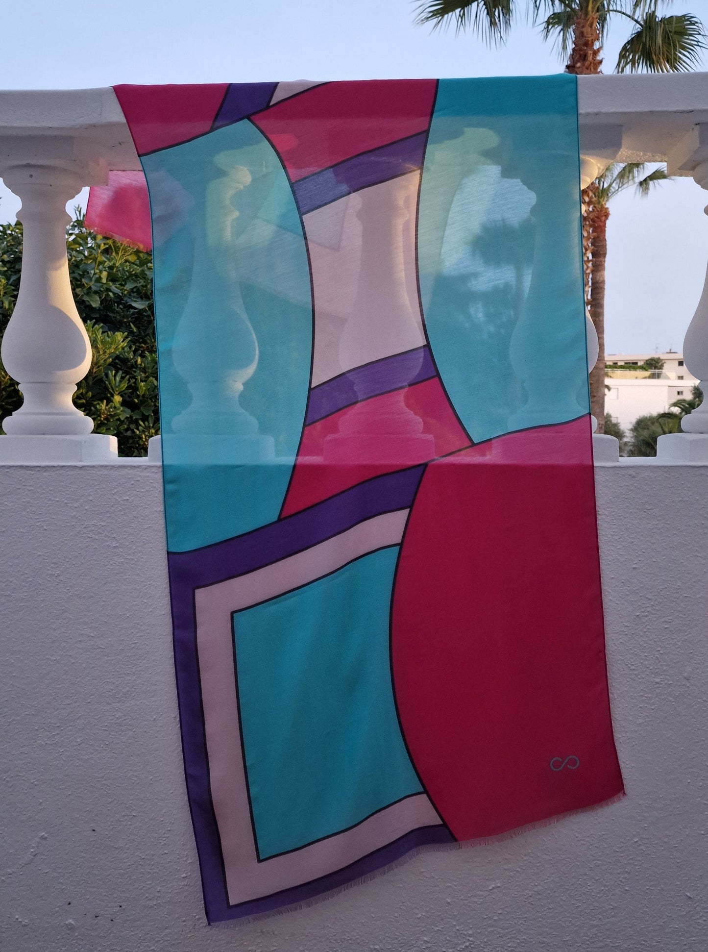 silk cashmere luxury scarf